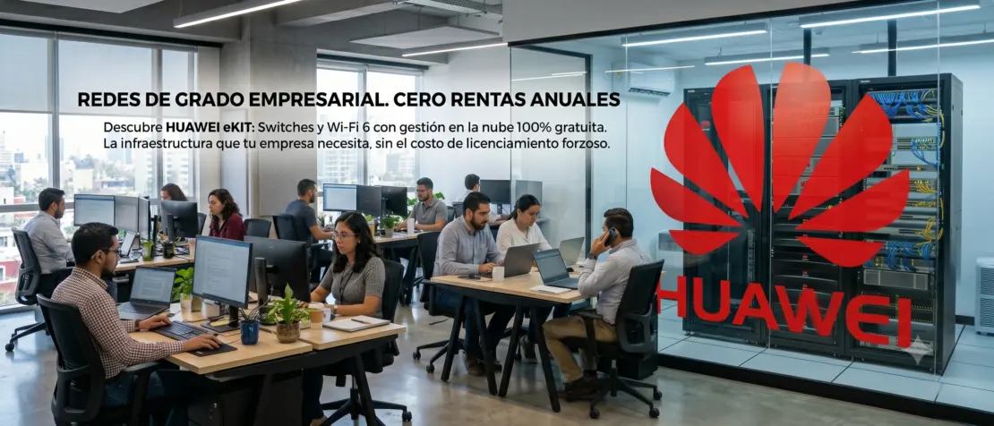 Huawei Redes de Grado Empresarial. Cero Rentas