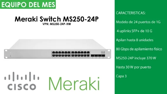 Switch Meraki MS250-24P