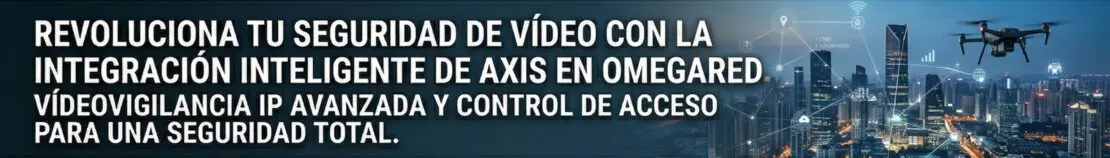 revoluciona tu seguridad de video con axis omegared